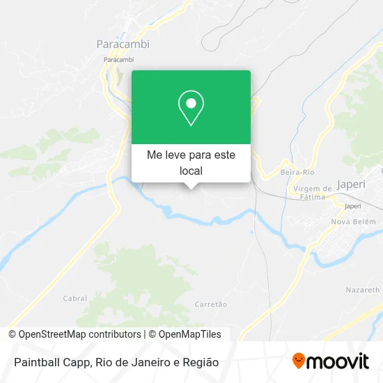 Paintball Capp mapa
