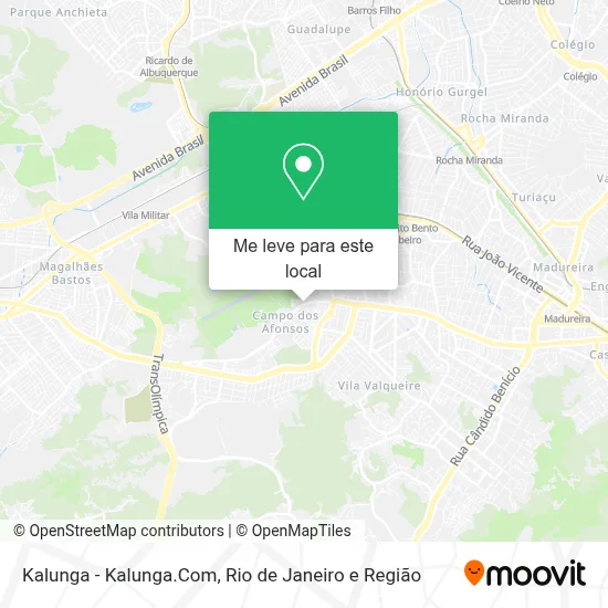 Kalunga - Kalunga.Com mapa