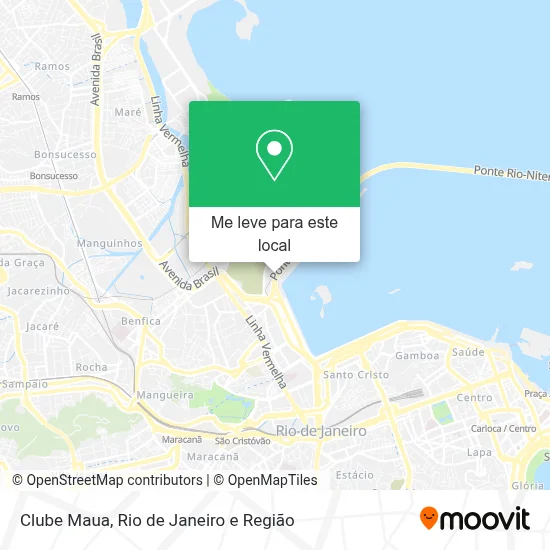 Clube Maua mapa