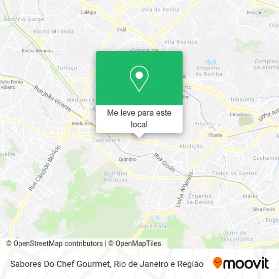 Sabores Do Chef Gourmet mapa