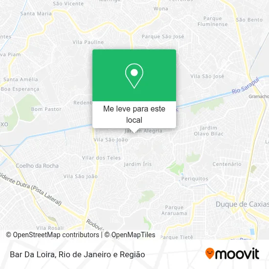 Bar Da Loira mapa