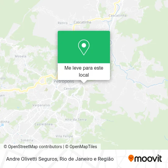 Andre Olivetti Seguros mapa