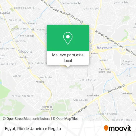 Egypt mapa