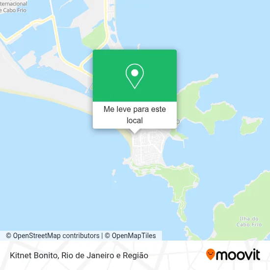 Kitnet Bonito mapa