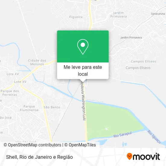 Shell mapa