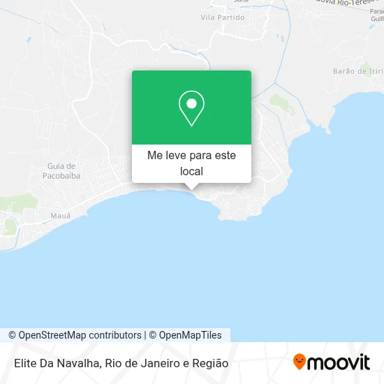 Elite Da Navalha mapa