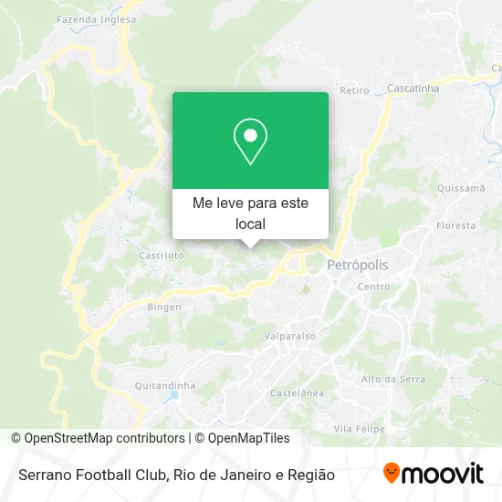 Serrano Football Club mapa