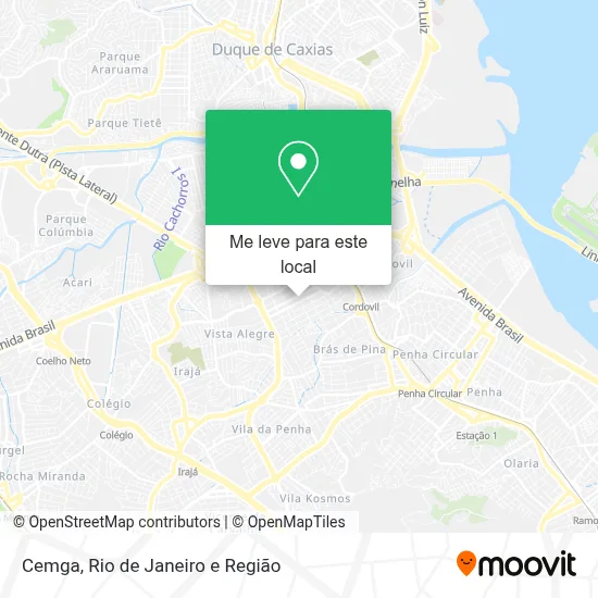 Cemga mapa