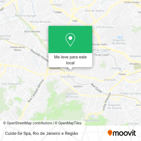 Cuide-Se Spa mapa