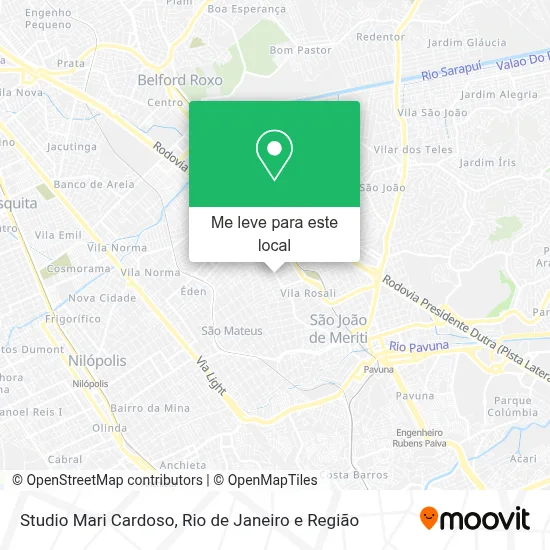 Studio Mari Cardoso mapa