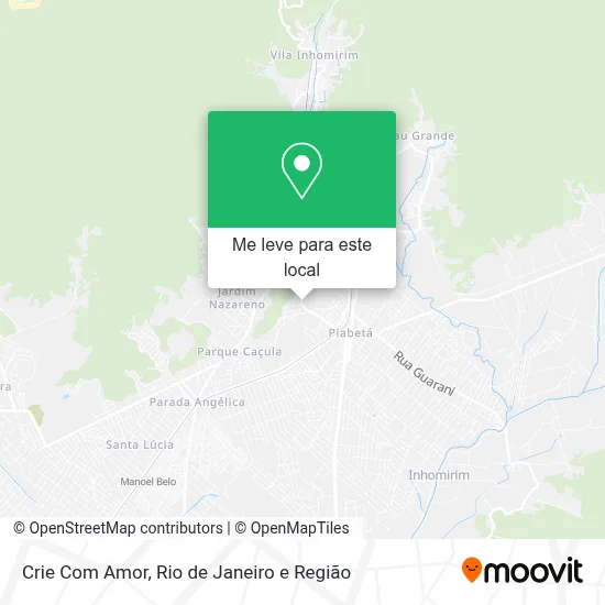 Crie Com Amor mapa