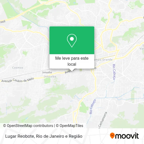 Lugar Reobote mapa