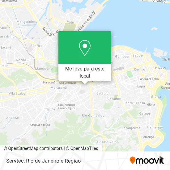 Servtec mapa