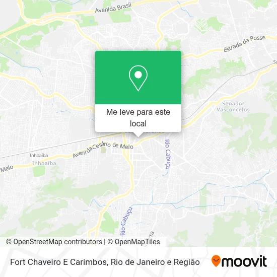 Fort Chaveiro E Carimbos mapa