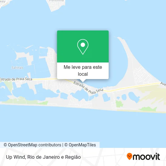 Up Wind mapa