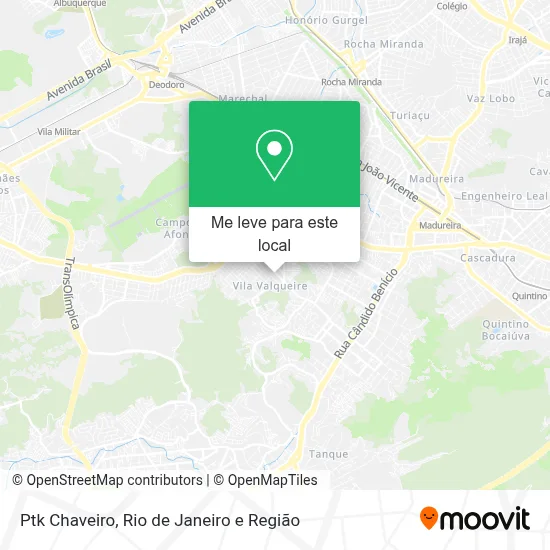 Ptk Chaveiro mapa