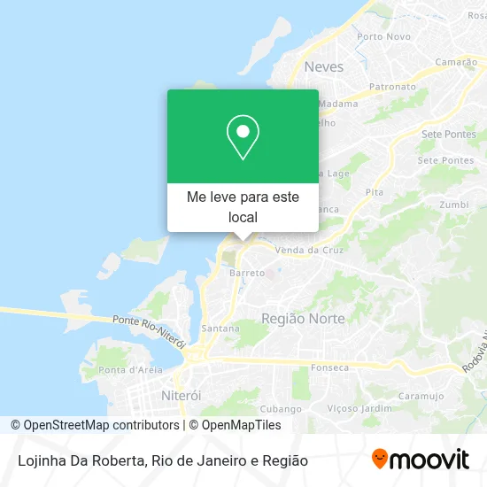 Lojinha Da Roberta mapa