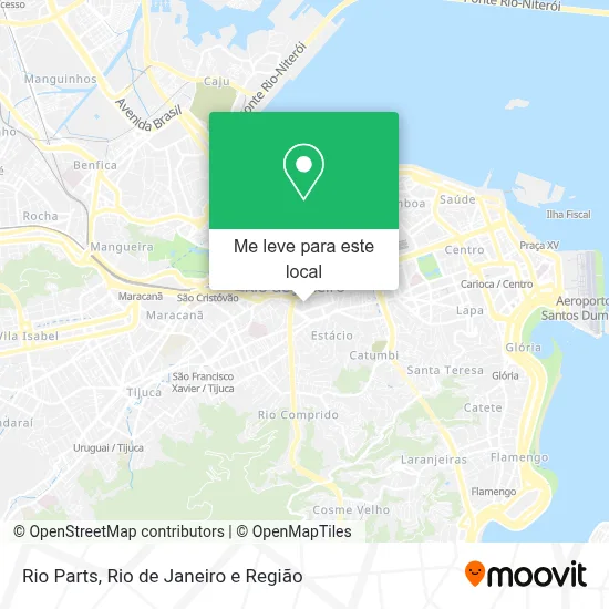 Rio Parts mapa