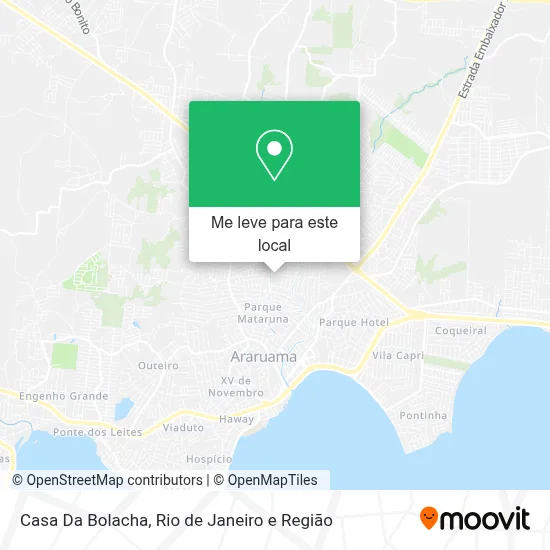 Casa Da Bolacha mapa