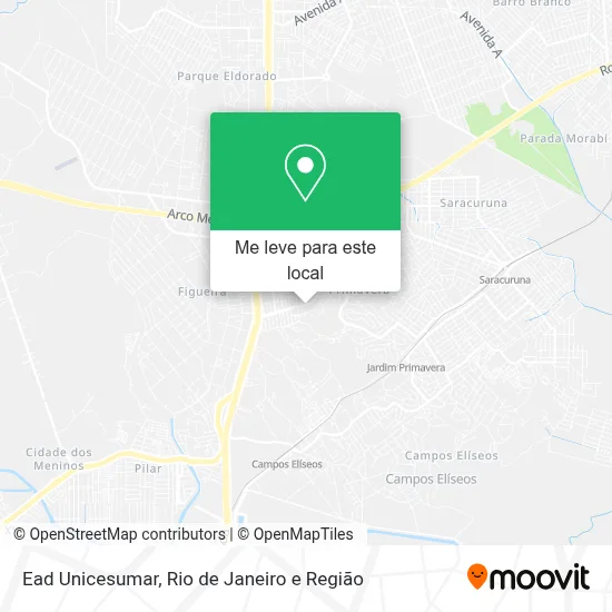 Ead Unicesumar mapa