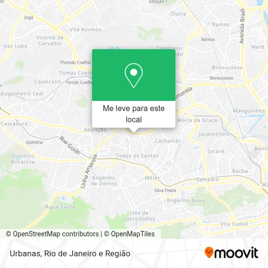 Urbanas mapa