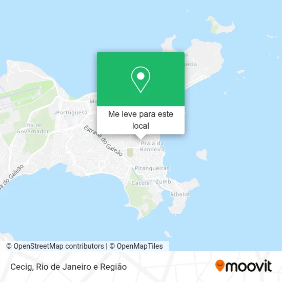 Cecig mapa