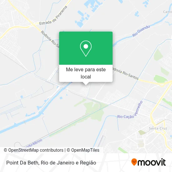 Point Da Beth mapa