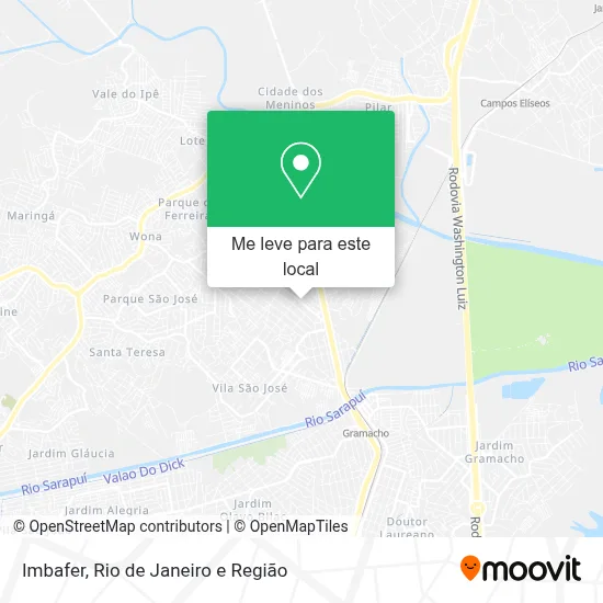 Imbafer mapa