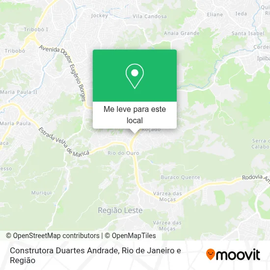 Construtora Duartes Andrade mapa