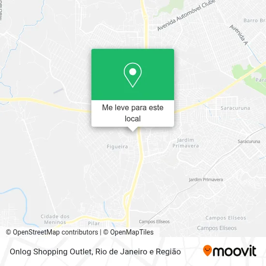 Onlog Shopping Outlet mapa