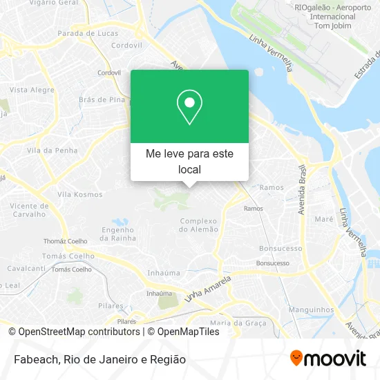 Fabeach mapa
