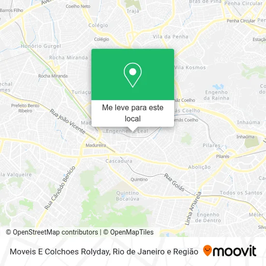 Moveis E Colchoes Rolyday mapa