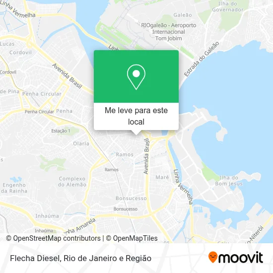 Flecha Diesel mapa