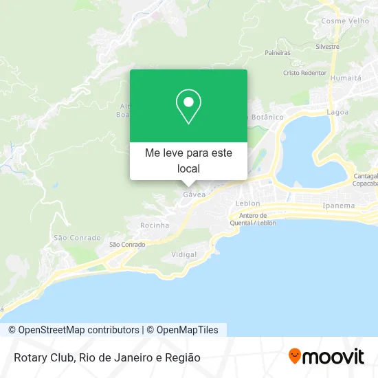 Rotary Club mapa