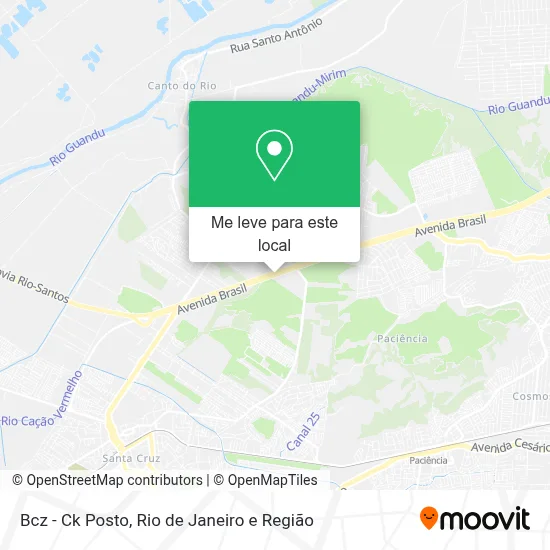 Bcz - Ck Posto mapa