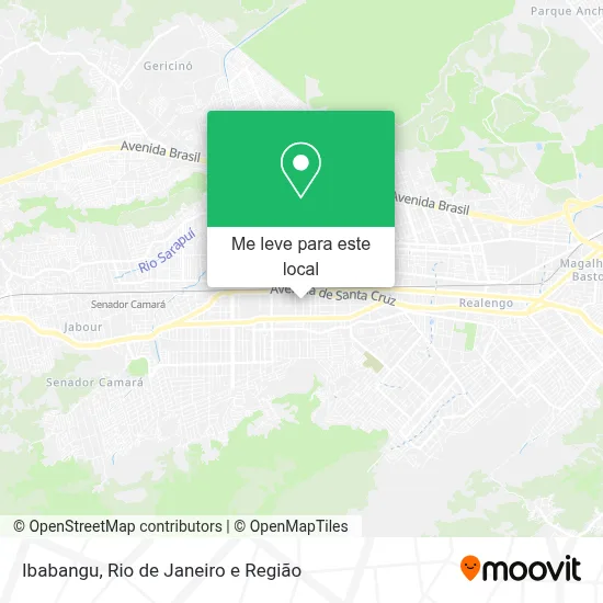 Ibabangu mapa