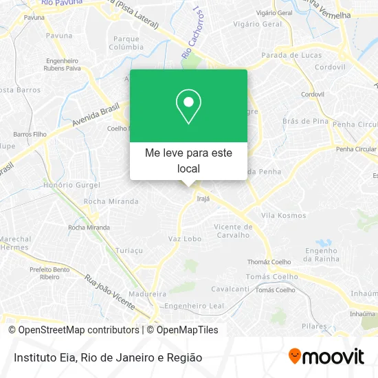 Instituto Eia mapa