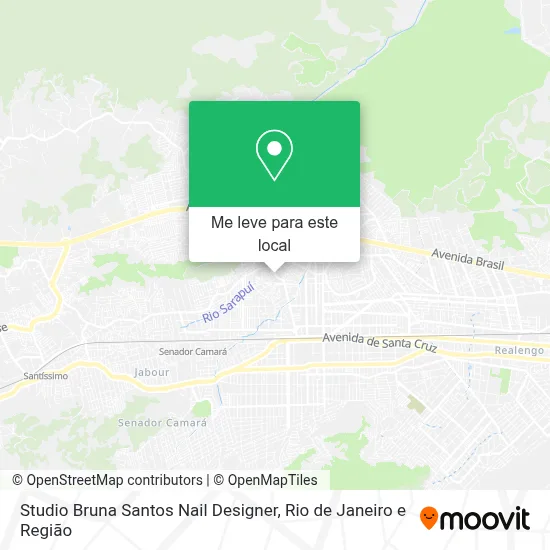 Studio Bruna Santos Nail Designer mapa