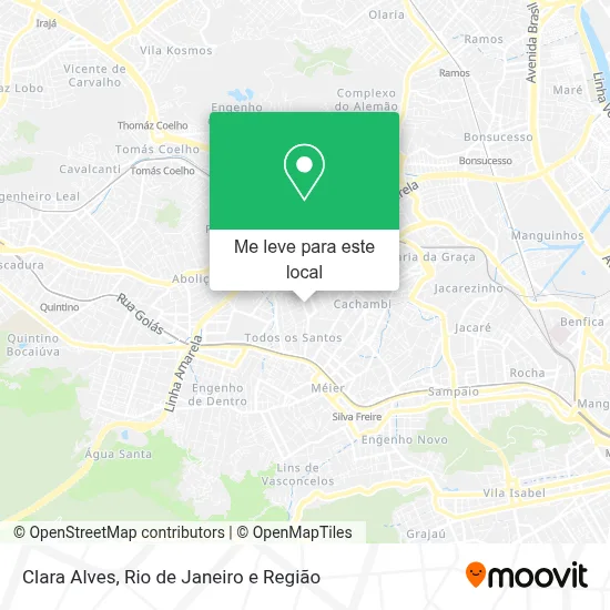 Clara Alves mapa