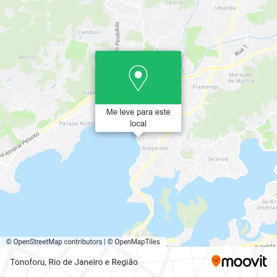 Tonoforu mapa
