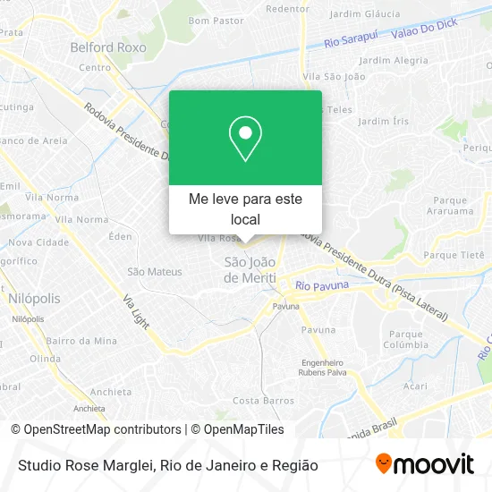 Studio Rose Marglei mapa