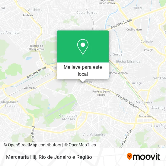 Mercearia Hij mapa