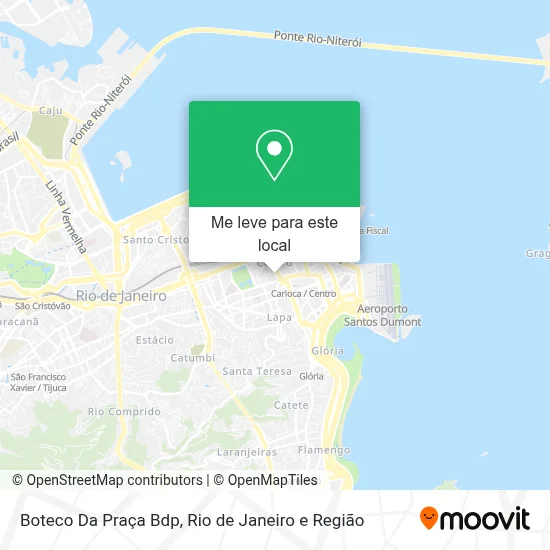 Boteco Da Praça Bdp mapa