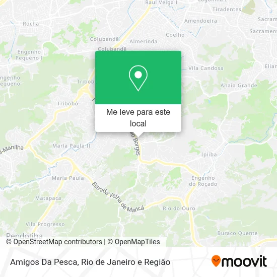 Amigos Da Pesca mapa