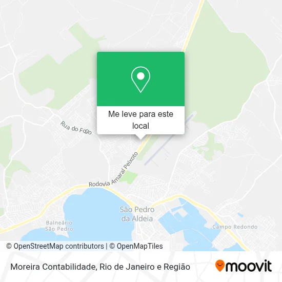 Moreira Contabilidade mapa