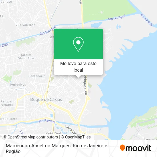 Marceneiro Anselmo Marques mapa
