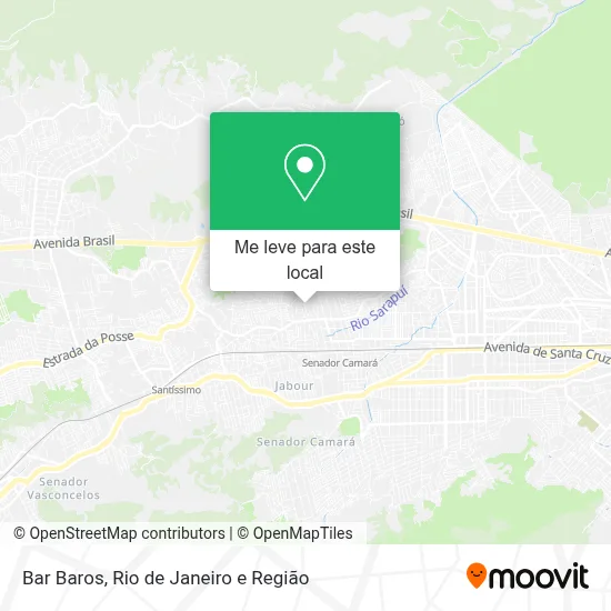 Bar Baros mapa