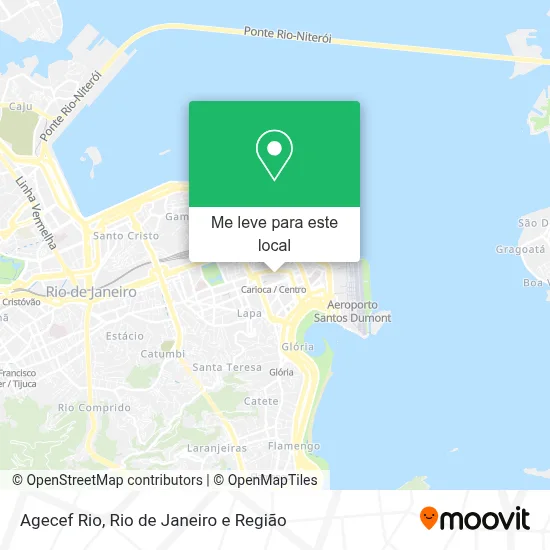 Agecef Rio mapa