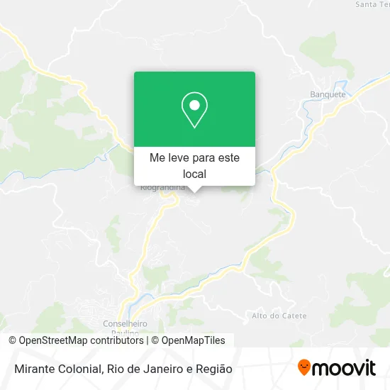 Mirante Colonial mapa