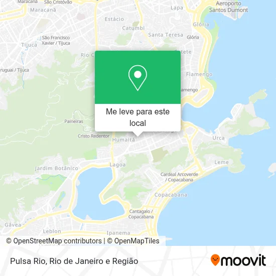 Pulsa Rio mapa